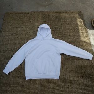 White hoodie